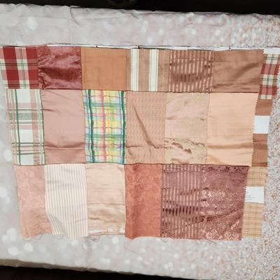 SAMPLE SEWN QUILT PIECES