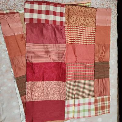 SAMPLE SEWN QUILT PIECES