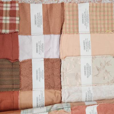 SAMPLE SEWN QUILT PIECES