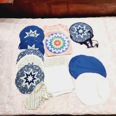 QUILTED FOLDED STAR BOOK & PIECES