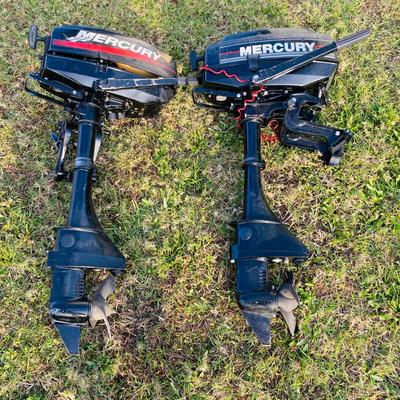 Two Mercury 3.3 Horsepower Motors (G-SL)
