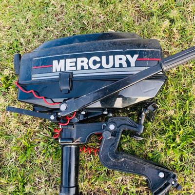 Two Mercury 3.3 Horsepower Motors (G-SL)