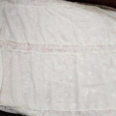 BEAUTIFUL NATASHA CREAM COLORED SHAWL SCARF