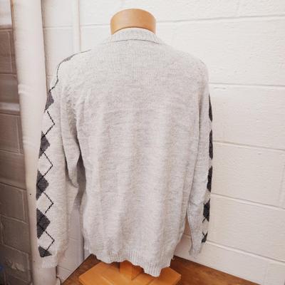 VINTAGE MENS 100% ALPACA SOLO PERU XL SWEATER