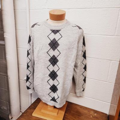 VINTAGE MENS 100% ALPACA SOLO PERU XL SWEATER