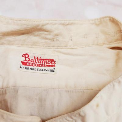ANTIQUE MENS BUTTON UP DRESS SHIRT