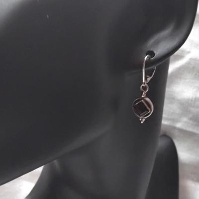 Most Gorgeous Vintage Garnets 925 Earrings