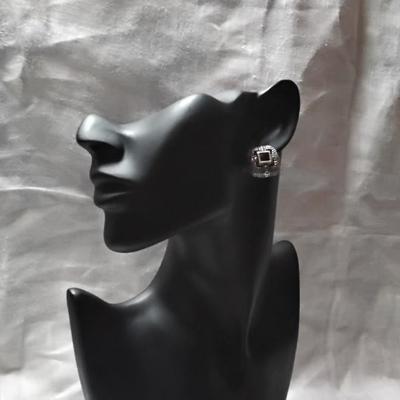 Breathtaking Sapphire  925 Earrings