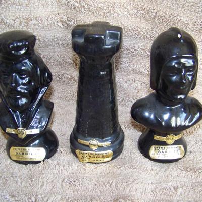 Chess Piece Liquor Bottles