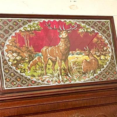 Magnificent Vintage Framed Tapestry/Fabric