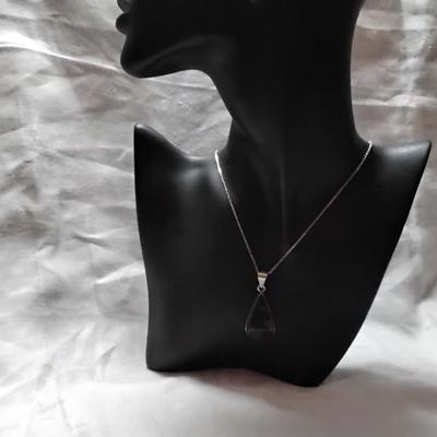 Stunning Baltic Amber 18" 925 Necklace