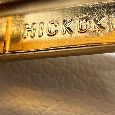 VINTAGE HICKOK SPIRAL CUFFLINKS