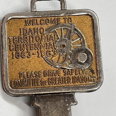 KEY PIN IDAHO TERRITORIAL CENTENNIAL