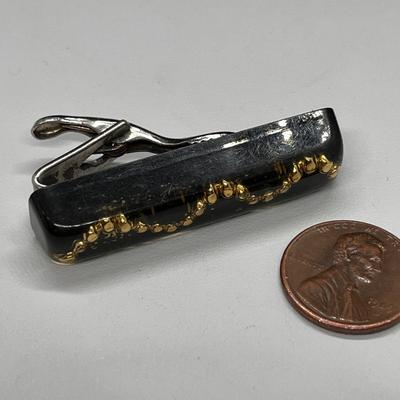 MID CENTURY MENâ€™S TIE CLIP SNAKEY CHAIN