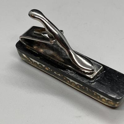 MID CENTURY MENâ€™S TIE CLIP SNAKEY CHAIN