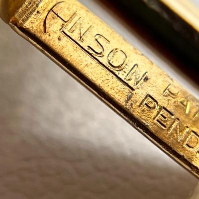 CLASSY VINTAGE PEARLY CUFFLINKS PAIR ANSON