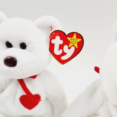 TY BEANIE BABIES VALENTINO DUO