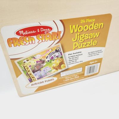 MELISSA & DOUG WOODEN JIGSAW ZOO PUZZLE