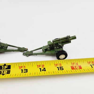 HOWITZEE TOOSIE TOY PULL BEHIND CANNONS