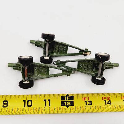 HOWITZEE TOOSIE TOY PULL BEHIND CANNONS