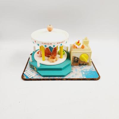 FISHER PRICE 1964 MERRY TO ROUND