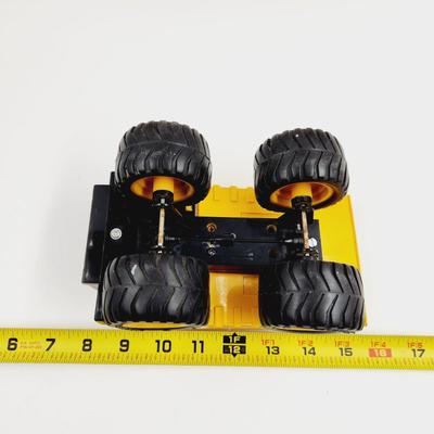 1988 NU TOYS YELLOW DUMP TRUCK