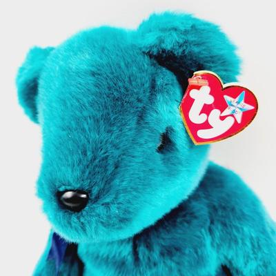 14 IN TY BEANIE BABIES EMERALD TEDDY