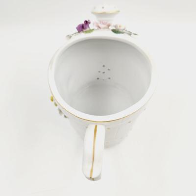 VINTAGE SCHMID BROTHERS PORCELAIN MUSICAL WATTERING CAN MUSIC BOX