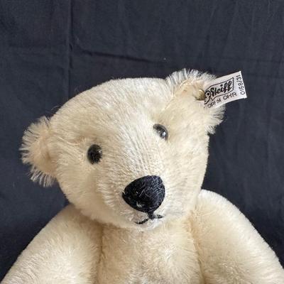 STEIFF COLLECTORS EDITION MARGARET STRONG WHITE TEDDY BEAR