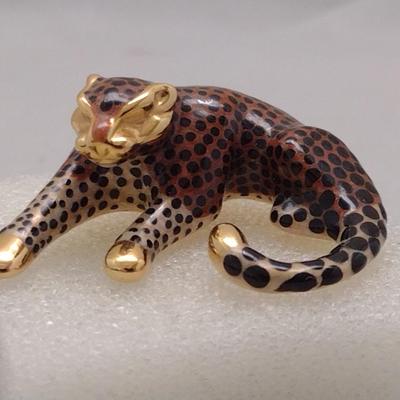 14K Gold Jaguar Pendant 4.0g  (#27)