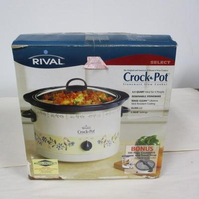 Rival Crock Pot 4.5 Quart