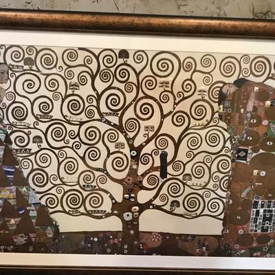 Tree Of Life by Gustav Klimt Framed Print