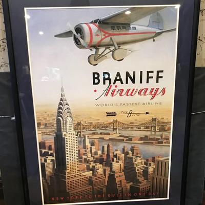 Braniff Airways Wall Art