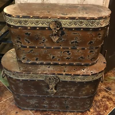 Distressed Decorative Trunk #2