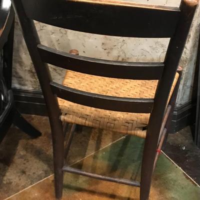 Ladder back Weave seat Chair