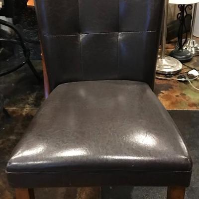Set of 5 Chocolate Brown Dining Chairs