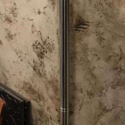 Glass Shade Floor Torch light