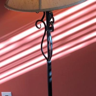 Scroll Floor Lamp