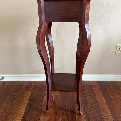 BOMBAY Accent End Table Cherry