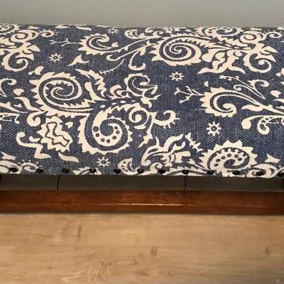 Surya Fabric Bench