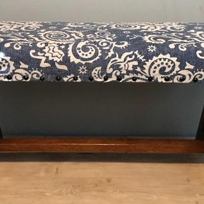 Surya Fabric Bench