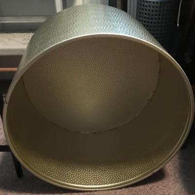 Noble House Braeburn Metal Round Coffee Table