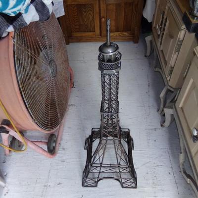 Metal Eiffel Tower.