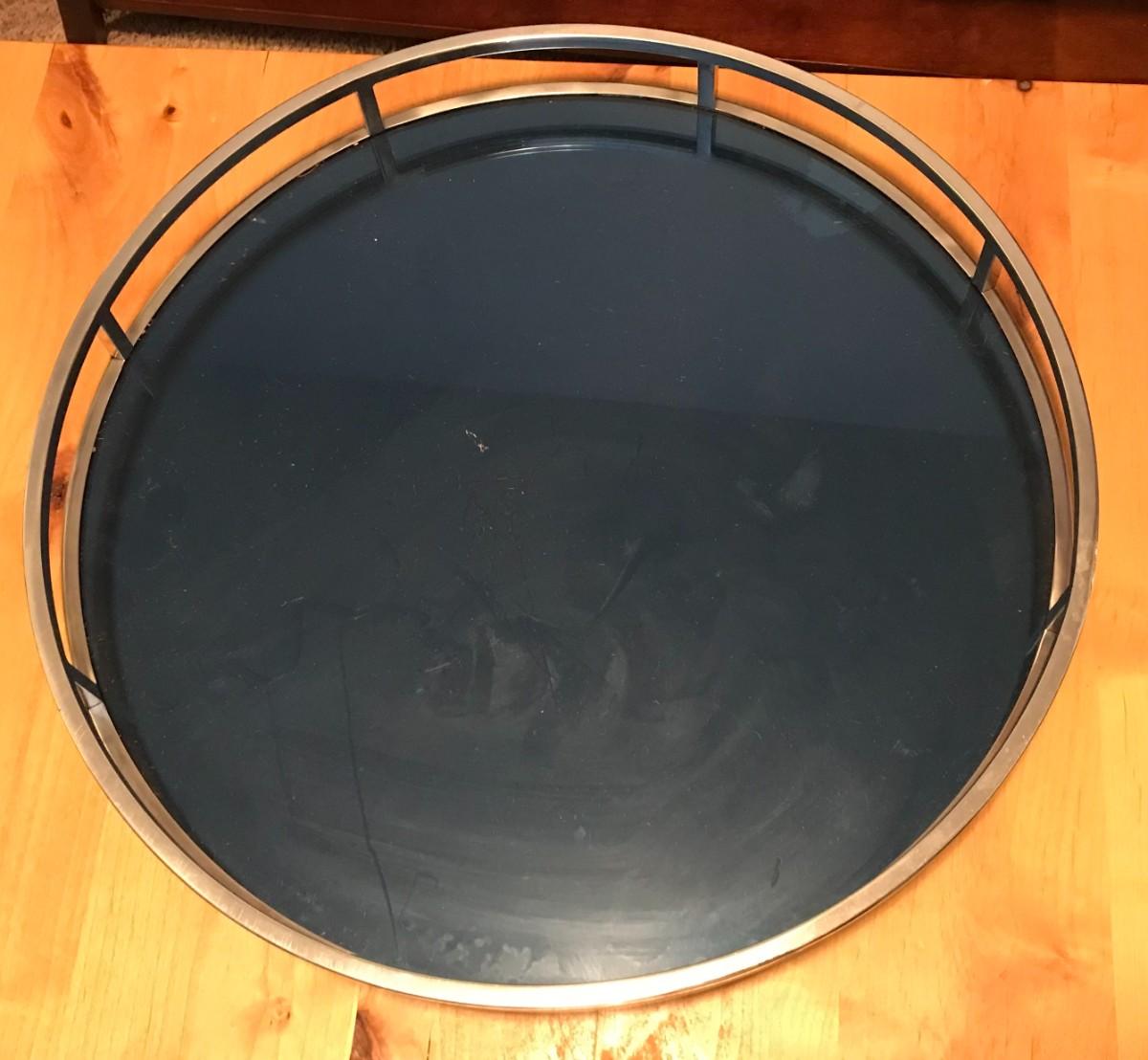 Decorative Round Table Top Tray