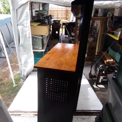 Craftsman 2 Drawer Work Bench. New Wood Top.