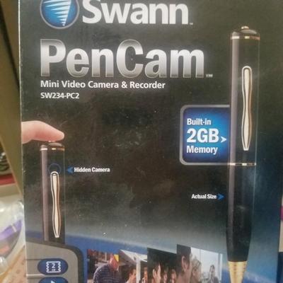 Sean Pen cam. mib &Vivitar  Blue tooth speaker  mib