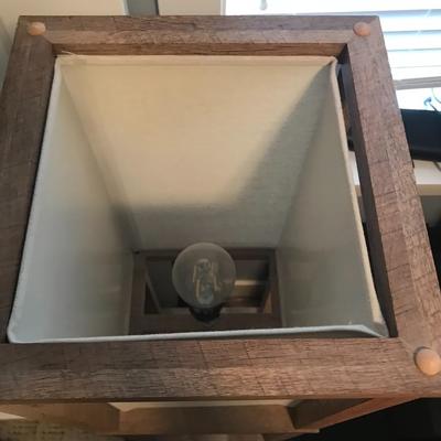 Floor Lamp with Shelves