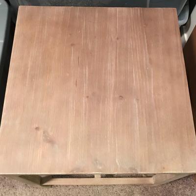 Belmont Shore Square Wood Accent table