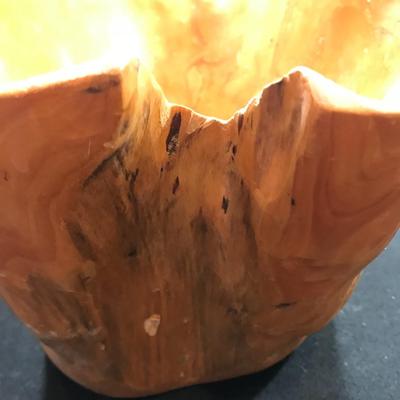 Solid Wood Decorative Bowl