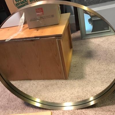 Hamilton Hills Round Mirror